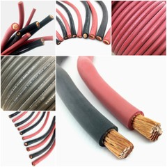 Welding Cable Flexible Rubber SGR Battery Cable SAE J1127 Pure Copper – USA Made