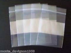 100 2″x3″small white block zip bags 4mil HEAVYDUTY