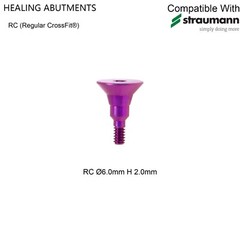 Dental Healing Abutment Caps Screw RC Fits ITI Straumann Ø4.5/5/6.0/6.5