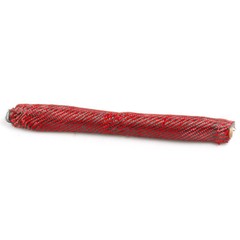 30cmx150cm Durable Carbon Fiber Black Red Mixed Cloth Fabric Twill Aramid 200gsm