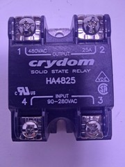Crydom A1225 Solid State Relay 25A 120VAC SSR 90-280VAC Input Open Box