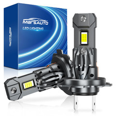 Marsauto H7 Driving Lights 48000Lm High Bright 6000K Cool White H7 Light Bulbs