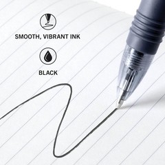 Zebra Pen Z-Grip Retractable Ballpoint Pen, 1 Count (Pack of 7), Black C