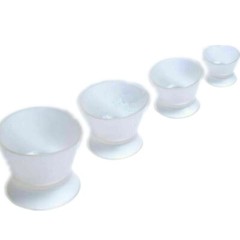 4 Pcs/Kit Dental Lab Mixing Bowl Cup Silicone Rubber Acrylics 6 Colors To Choose