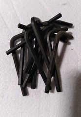 Hex Key Allen Wrench Short Arm 3/16″ × 2 3/4″ (qty 25)