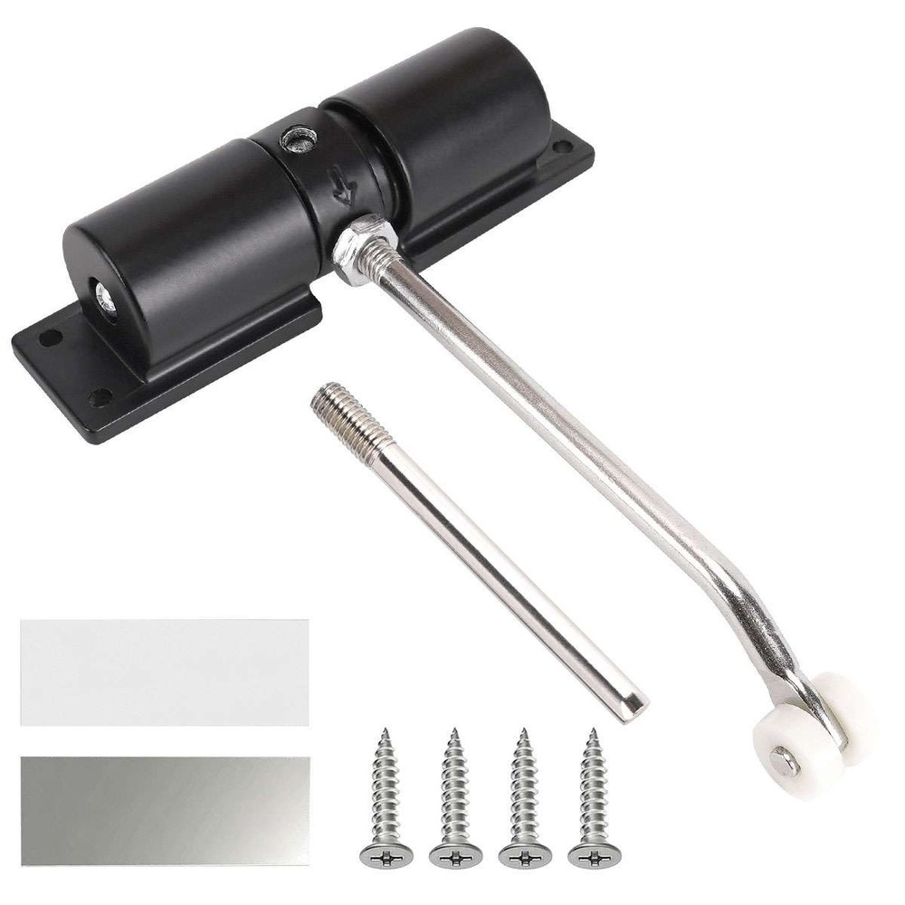 Stainless Steel Automatic Door Closer Safety Spring Door Closer Adjustable 30 kg