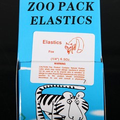 5000pcs/Pack Dental Orthodontic Elastics Bands Rabbit Force 6.5 OZ,1/4″ 50 Bags