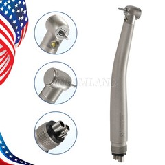 NSK Style Dental LED E-generator Fiber Optic 4 Spray Handpiece 4H Standard Head