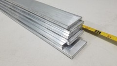 6061 Aluminum Flat Bar, 3/16″ x 2″ x 36″ long, Solid Stock, Plate, Machining