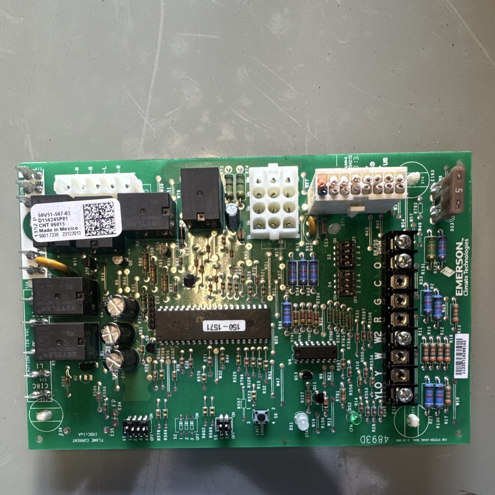 Emerson Climate Technologies Furnace Control Board 50V51-507-02 D156245P01