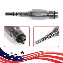 Dental LED E-generator Quick Coupler 4 Hole for Fiber Optic LED Handpiece YG4