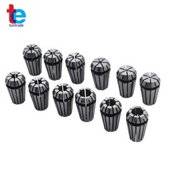 12Pcs ER16 1/32″-3/8″ Spring Collet Set For CNC Milling Lathe Tool