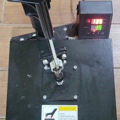 Swing-Arm Manual Heat Press for T-Shirts/Garments, Digital Display