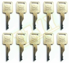 20X Excavator Key For Bobcat Skid Steer Loaders and more Equipment 6693241 D250