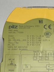 Mushroom / SAFETY CONTROL RELAY / PNOZ mm0p / ID No.: 772000