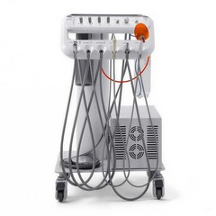 Portable Dental Mobile Delivery Unit with Air Compressor Curing Light Scaler