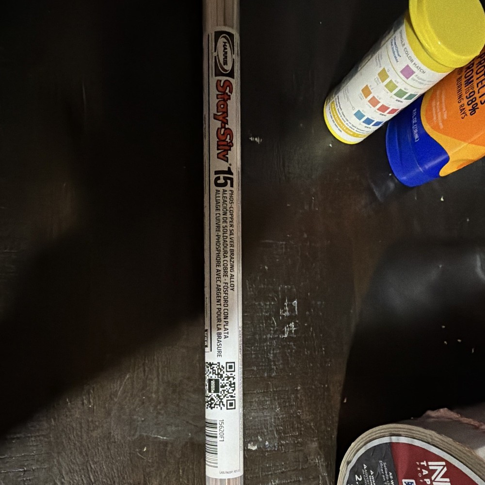 Harris Stay-Silv 15 Phos Copper Brazing Rods BCuP-5 18 in 15602F1
