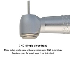 COXO Dental LED Handpiece High Speed Air Turbine E Generator Self Power 4 Hole