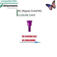 US RC Dental Healing Abutment & Closure Cap Fits Straumann CrossFit BLT Platform