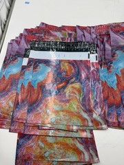 100 Count Designer Custom Colorful Poly Mailers Envelope Shipping Bags 8”X10”