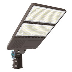 Outdoor Commercial LED Parking Lot Light 320W Shoebox Street Pole Light fixture