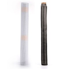 150cm x 20cm Real Carbon Fiber Fabric Cloth Roll 3k 200gsm 2×2 Twill Weave Black