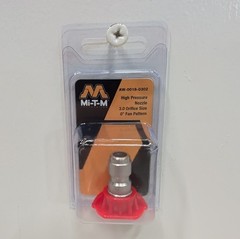 Mi‑T‑M AW‑0018‑0302 Quick Connect 3.0 Orifice Zero Degree High Pressure Nozzle