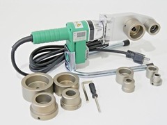 110V – 800W HDPE Pipe Fusion Welding Tool w/ Case & 1/2″ – 2″ IPS Sockets