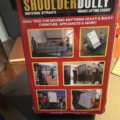 Shoulder Dolly Moving Straps Lifting System – 800 lb Capacity