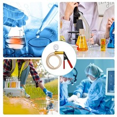 1000ml Buchner Funnel Flask Kit with Hand Pump Vacuum Lab Filters kit Optional