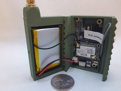 Meshtastic RAK wisblock Node READY TO USE long batt. life 2000mah batt GREEN