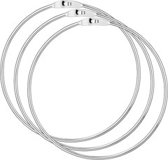 3 Pack 6 Inch Metal Rings Wrench Organizer Easy to Open and Close Heavy Duty for