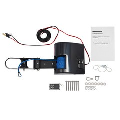 Electric anchor winch Boat Marine Winch 35LBS with remote control&Anchor Roller