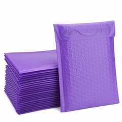 Mix Your Color 1000 Poly Bubble Shipping Envelopes Mailers #000 Extra Wide 4″x8″