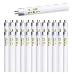 KONIDEKE F54T5/841/HO 54W T5 Tube Light, 4100K Cool White, 25 Pack