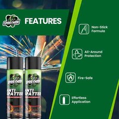 Sprayman Anti Spatter Spray, 12.3 fl oz – 2 Pack