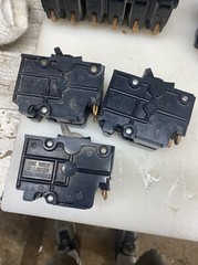 NA240 FPE Federal Pacific 40 Amp 2 Pole Stab-Lok Thick Lot Of 3 Breakers