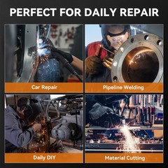 ARCCAPTAIN MIG205MP MIG Welder 9 IN 1 iControl APP Control 120/240V Dual Voltage