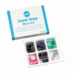 SHOFU SUPER SNAP Mini kit Dental Composite Finishing And Polishing 50pcs Disc