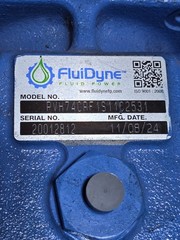 FluiDyne PVH74 Hydraulic Pump PVH74CRF1S11C2531 NEW 1-1/4” Shaft Piston Pump