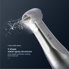 COXO Dental LED Handpiece 1:5 Speed Increasing Optic Fiber Contra Angle CX235C7