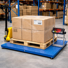 Refurbished Industrial Platform Scale 36″x36″ Warehouse Floor Scale 5000 lb