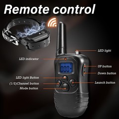 Electric Shock Chastity Sex Collar with 100 Levels Adjustable Current BDSM El…