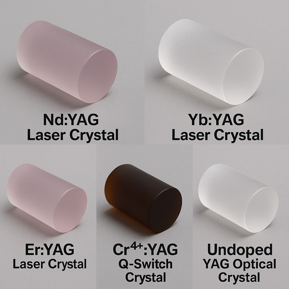 Cr⁴⁺:YAG Passive Q-Switch Crystal