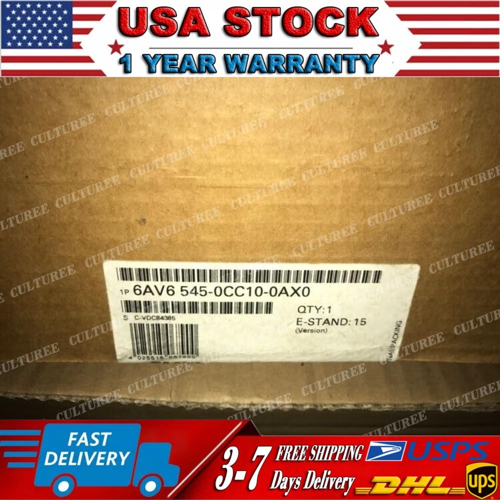 1PCS NEW SIEMENS Touch Panel 6AV6545-0CC10-0AX0 6AV6 545-0CC10-0AX0