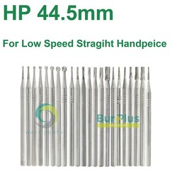 WAVE Dental Latch Carbide Burs Round RA Slow Speed Straight Handpiece Bur 44.5mm