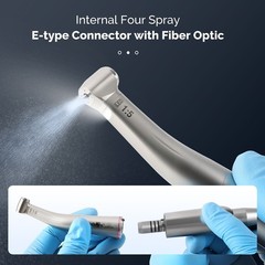NSK Style Dental 1:1/1:5/16:1 Fiber Optic LED Contra Angle E-type Handpiece