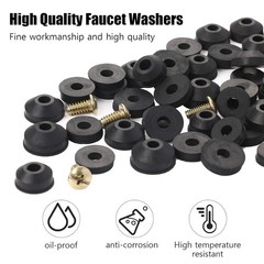 High-Quality 58-Piece Faucet Washer Set – Easy Identification & Compatibility