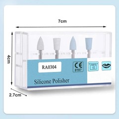4 Pcs/Kit Dental Composite Low-Speed Handpiece Contra Angle Polishing Kit RA0304