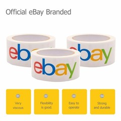 12-24pcs rolls 2″x75 yds shipping packaging colour logotapeexpress Official ebay